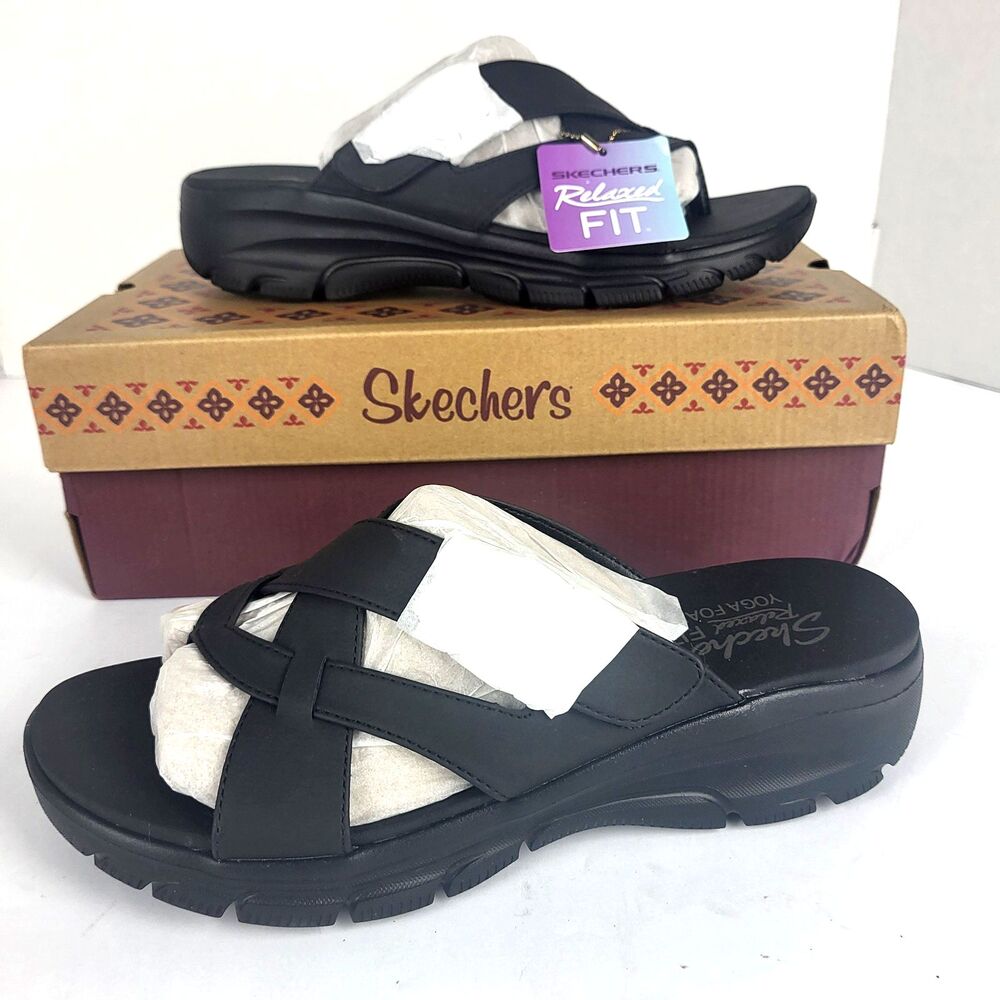 SKECHERS Sandals Easy Going Sundown Relaxed Fit